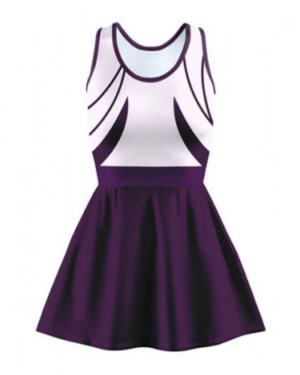 Women’s Sleeveless Tennis Dress with Built-in Shorts – Athletic Skater Dress for Tennis, Golf & Activewear
