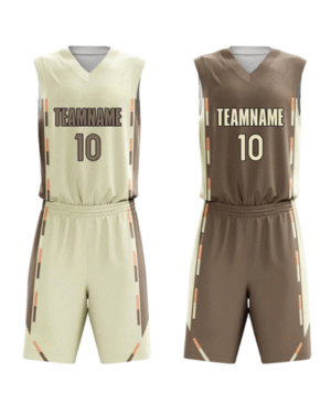 Unisex Basketball Jersey & Shorts Set – Custom Team Name & Number – Breathable Quick-Dry Fabric