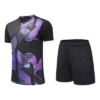 Unisex Soccer Jersey & Shorts Set – Modern Geometric Print – Lightweight Breathable Kit