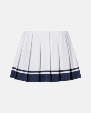 Custom Women’s Pleated Tennis Skirt – OEM/ODM High-Waist Sports Skort with Contrast Hem