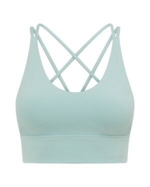 Custom Women’s Criss-Cross Back Sports Bra – OEM/ODM Seamless Activewear