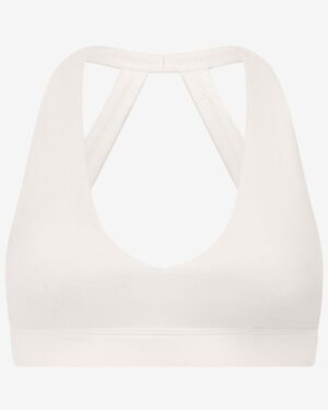 Women’s Deep V-Neck Racerback Sports Bra – OEM/ODM High Support Activewear